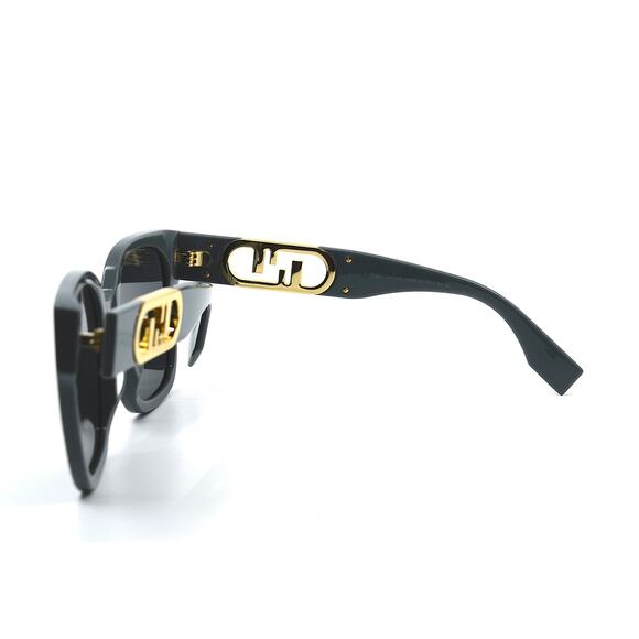 NEW FENDI FE40063I 20A GREY WOMEN'S AUTHENTIC SUNGLASSES - Picture 9 of 12
